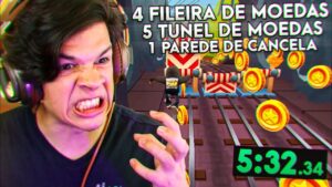 A RUN MAIS DIFÍCIL QUE EU FIZ NO SUBWAY SURFERS - NO COIN