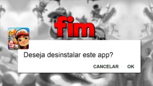 ACABOU! parei de jogar subway surfers!