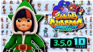 ALL CHARACTERS IN SUBWAY CITY X' MAS - SUBWAY SURFERS 3.5.0