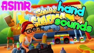 ASMR Gaming 🍀 Subway Surfers Relaxing Fast Hand Sounds 💤