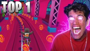 EM BUSCA DO TOP 1 NO SUBWAY SURFERS, DESSA VEZ NADA ME PARA!