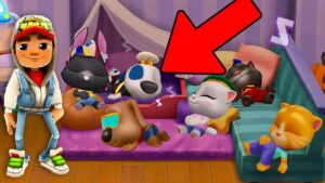 JAKE DO SUBWAY SURFERS ESPIONOU O MEU TOM E SEUS AMIGOS AS 3 HORAS DA MANHÃ!