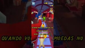 Quando você pega moedas no Subway Surfers #subwaysurfers #moedas #nocoin