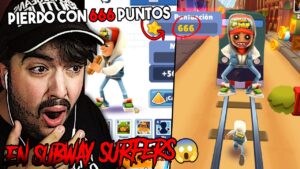 ¿Qué PASA si pierdo con 666 puntos en la APP de SUBWAY SURFERS? 😨