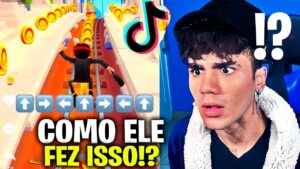 REAGINDO aos TIK TOKS MAIS VIRAIS de SUBWAY SURFERS!! A BURLA MAIS DIFICIL de TODAS