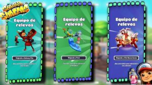 SPECTACULAR ALL THE TAG TEAM IN SUBWAY SURFERS XMAS EDITION 3.5.1