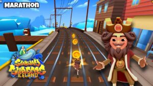 SUBWAY SURFERS MARATHON CHALLENGE! TRAVELLING TO ICELAND