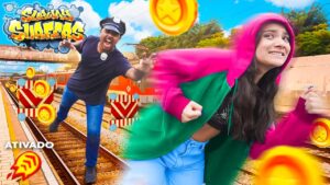 SUBWAY SURFERS NA VIDA REAL - JULIANA BALTAR