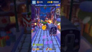 SUBWAY SURFERS POLO NORTE CLEMENTINE FROSTY GAMEPLAY ♡ ♥