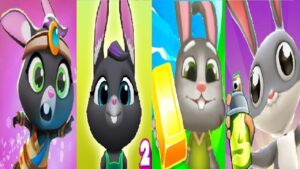 Subway Surfers 2022 - Oxford  George VS TALKING TOM GOLD RUN 2 Talking Becca VS tom rabbit Gameplay