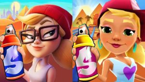 Subway Surfers Cairo 2022 Tricky Heart Outfit vs 3D Tricky Subway Runner Gameplay HD