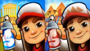 Subway Surfers Cairo 2022 vs Subway Surfers Greece 2022 Gameplay HD