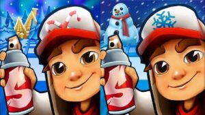 Subway Surfers Christmas 2021 VS Christmas 2022 GINGERBOT VS Elf Jake