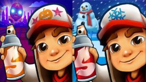 Subway Surfers Christmas 2022 VS Subway Surfers Halloween 2022 ANDROID GAMEPLAY