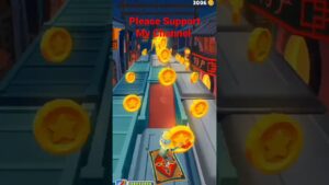 Subway Surfers Gameplay Video - #shorts #shortvideo #gaming #subwaysurfers #viral