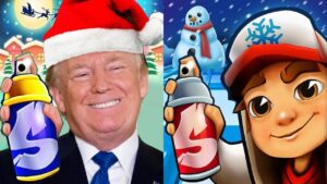 Subway Surfers Subway City 'Xmas 2022 Elf Fresh vs Donald Trump Subway Run Gameplay HD