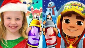 Subway Surfers Subway City 'Xmas 2022 Jake Star Outfit vs Like Nastya Run Gameplay HD
