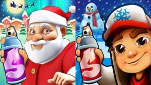 Subway Surfers Subway City 'Xmas 2022 vs Subway Santa Xmas Surf Santa Claus Run Gameplay HD