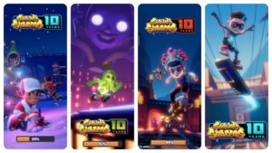 Subway Surfers Subway City Xmas vs Mexico vs Luoyang vs Cairo 2022