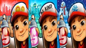 Subway Surfers Subway City 'Xmas vs Subway Surfers Journey to the East vs Subway Surfers Las Vegas