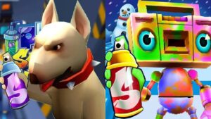 Subway Surfers Subway City'Xmas 2022 Pridebot vs Dog Run Gameplay HD