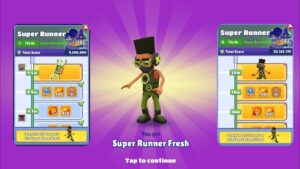 Subway Surfers Super Runner Challenge in Subway Surfers Subway City X-mas 2022 by Time Travel