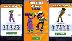 Subway Surfers Tag Team Challenge with Super Runner Yutani Subway Surfers Subway City X-mas 2023