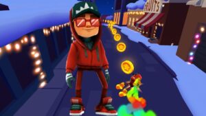 Subway Surfers Theo Yêu Cầu – Festive Jake Và Ván Trượt Ho Ho Hoverboard