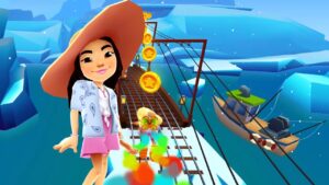 Subway Surfers Theo Yêu Cầu – Mei Và Ván Trượt Monster