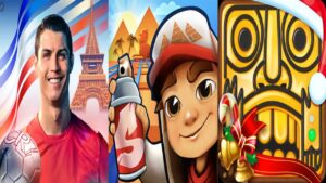 Subway Surfers VS Temple Run 2 - Ronaldo: Kick'n'Run Football iPad Gameplay