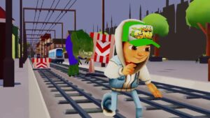 Subway Surfers Vs Hulk T-REX