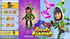 Subway Surfers X-mas Elf Yutani Unlocked Gameplay Android ios