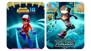 Super Runner Jake vs Super Runner Fernando Subway Surfers Subway City Xmas 2022