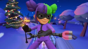 Super Runner Yutani Và Ván Trượt Mag-Neat-O - Subway Surfers Theo Yêu Cầu