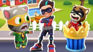 Talking Tom Gold Run vs Subway Surfers Cairo Super Tom vs Super Fernando Gameplay