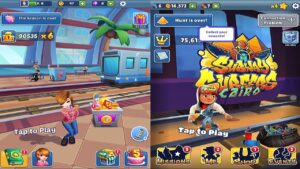 WHO WILL WIN??? Subway Princess Runner VS Subway Surfers - Race!! Android/iOS Gameplay HD