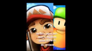 comparações entre subway surf e stlumble guys