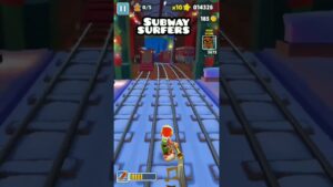 subway surfers x-mas season short video #short #ytshorts #christmas  #anuraggames #trending #part241
