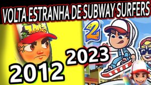 A QUEDA E A VOLTA POLÊMICA DE SUBWAY SURFERS (2012-2023)(NOVO SEGUNDO JOGO ESTRANHO)