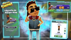 AWESOME NEW THE BURGER KING CHALLENGE IN NEW YORK - SUBWAY SURFERS 3.6.0