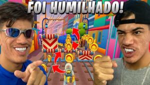 ELE VEIO SE ACHANDO E FOI HUMILHADO NESSE X1 NO SUBWAY SURFERS!