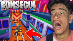 FIZ A BURLA MAIS DIFICIL DO SUBWAY SURFERS!