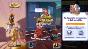 FORTUNE COMES TO SUBWAY CITY WITH FESTIVE FRANK - SUBWAY SURFERS 3.6.2