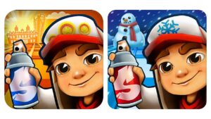 Happy New Year Subway Surfers Monaco vs Subway City Xmas