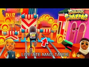 🛑 Jogando Subway Surfers Ate Pegar Top 1 No Coins! 2° Live