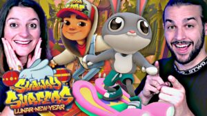 ON JOUE A SUBWAY SURFERS AVEC UN LAPIN !