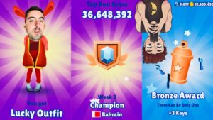 Over 36 Million Points on Subway Surfers No Hacks No Cheats!