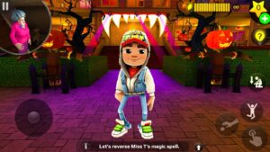 Playing as Subway Surfers in Scary Teacher New Levels Troll Miss T Every Day (Android)