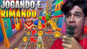 RIMANDO E FAZENDO BURLAS INSANAS NO SUBWAY SURFERS!