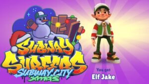 SUBWAY SURFERS SUBWAY CITY XMAS 2022 : ELF JAKE